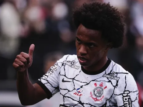 "Negociando"; Willian não perde tempo e 'aquece' chegada de artilheiro ao Corinthians