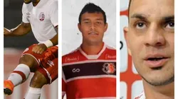 Foto: Mauro Horita/AGIF - Paulinho/ Reprodução Twitter/Santa Cruz - Vinícius/Reprodução/Náutico - Magrão