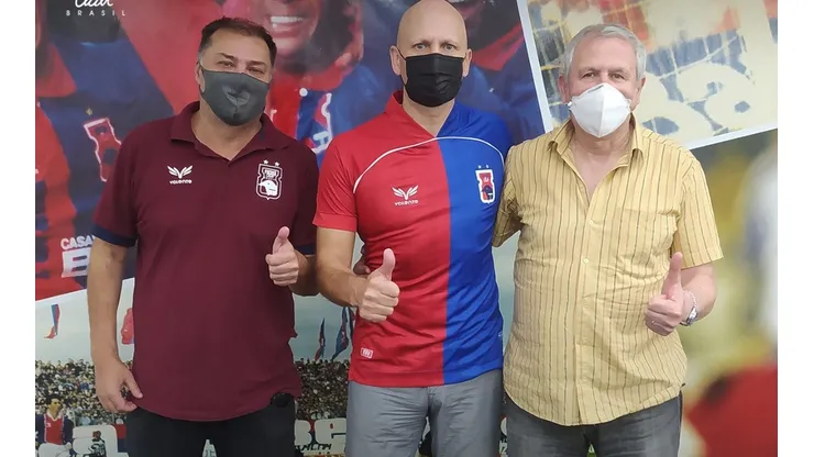 Divulgação/Paraná - Omar Feitosa, técnico do Paraná Clube