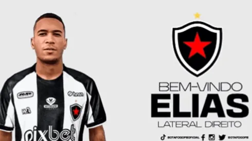 Foto: Divulgação/Botafogo-PB - Elias é anunciado como novo jogador do Belo