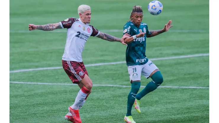 (Foto: Marcello Zambrana/AGIF) BRASILEIRO A 2021, PALMEIRAS X FLAMENGO