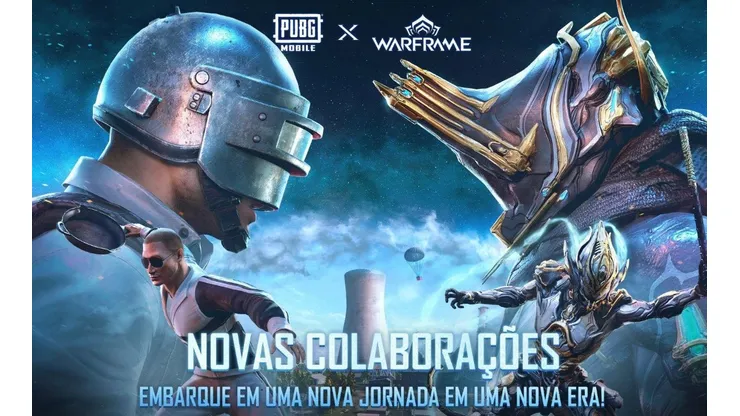 PUBG Mobile anuncia crossover com Warframe