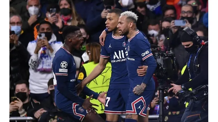 Foto: Divulgação/Paris Saint-Germain - Neymar anotou uma assistência para Mbappe no gol da equipe