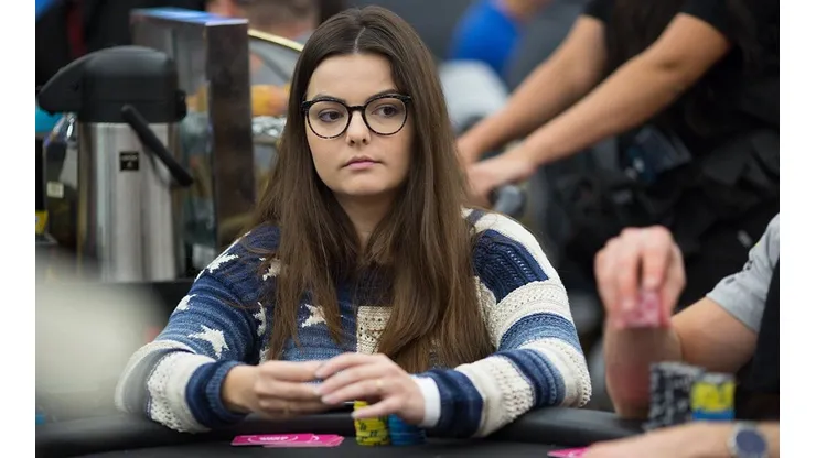 Lauriê Tournier representa as mulheres no Poker (Foto: Carlos Monti/BSOP)