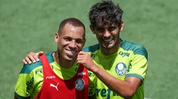 Foto: Cesar Greco - Breno Lopes (à esq.) foi oferecido pelo Palmeiras em lista por Pedro, do Flamengo