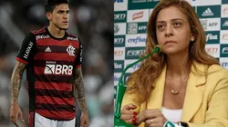 Foto Pedro: Thiago Ribeiro/AGIF e Foto Leila: Marcello Zambrana/AGIF | Torcida do Palmeiras sugere 'plano B' a Leila