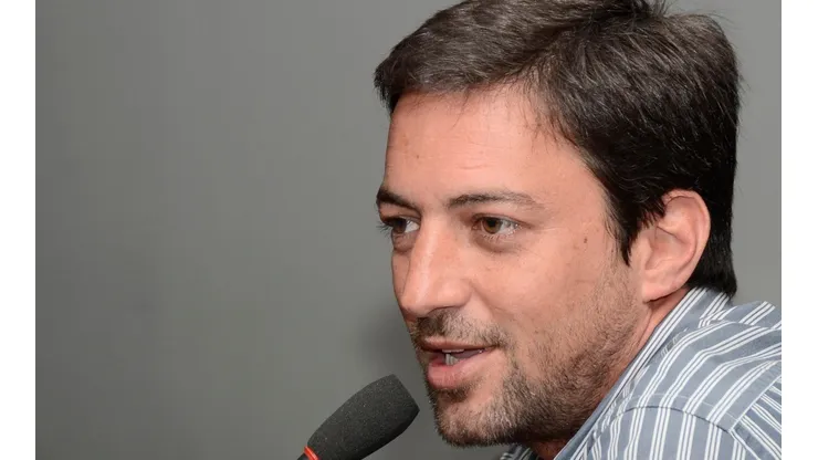 Duilio Monteiro Alves durante coletiva de imprensa realizado no CT Joaquim Grava (Foto: Mauro Horita/AGIF)