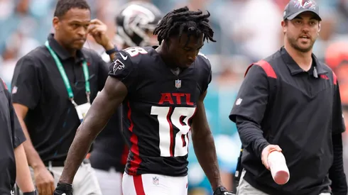 Michael Reaves/Getty Images - Calvin Ridley, dos Falcons