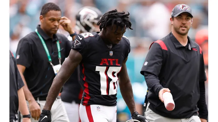Michael Reaves/Getty Images - Calvin Ridley, dos Falcons