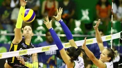Foto: Divulgação/CBV - Jogo de vôlei da Superliga feminino