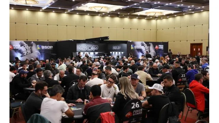 Salão do BSOP São Paulo em outras edições (Foto: Carlos Monti/PokerStars)