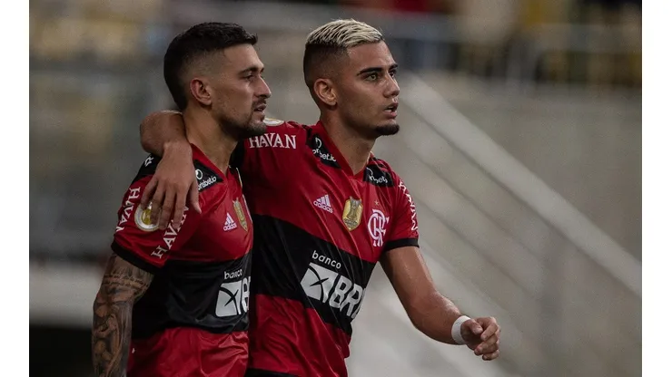 Foto: (Thiago Ribeiro/AGIF) - Arrascaeta interagiu com Andreas Pereira através das redes sociais