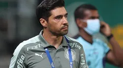 Foto: Cesar Greco - Abel teria recusado oferta de contrato mais longo do Palmeiras por medo de demissão e preocupação da rotina de sua família pra SP