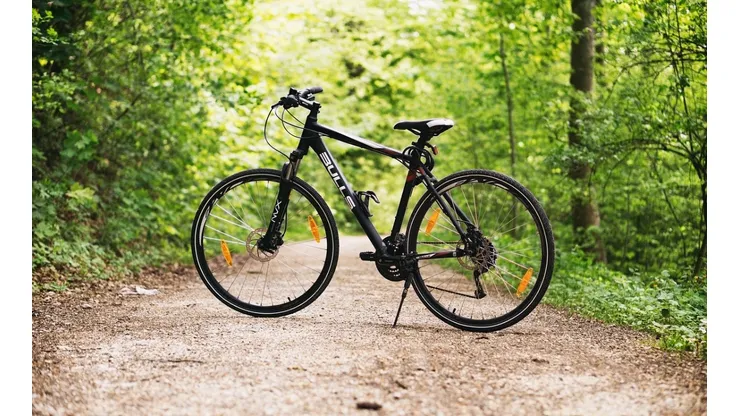 Foto: Pixabay - Reprodução de uma bicicleta.