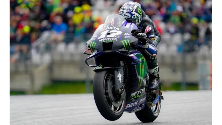 Foto: Josef Bollwein/SEPA.Media /Getty Images - Maverick Viñales na etapa da Estíria da MotoGP
