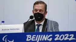 Foto: Wang He/Getty Images - O presidente do IPC, Andrew Parsons