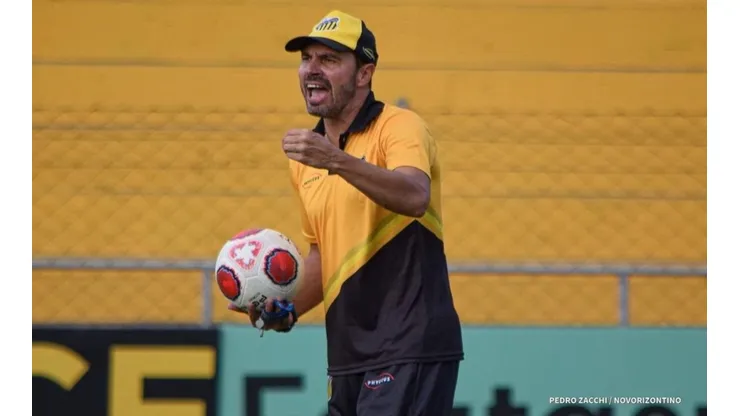 Pedro Zacchi/Novorizontino - Allan Aal, técnico do Novorizontino