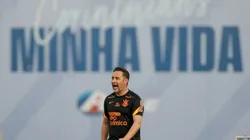 Vitor Pereira comandando treino no Corinthians (Foto: Rodrigo Coca/Ag. Corinthians)