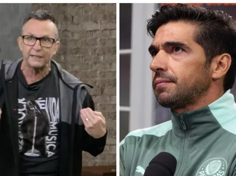 "Nunca quis falar isso"; Neto não fica em silêncio e 'bota pimenta' em polêmica com Abel no Palmeiras