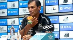 Foto: Ivan Storti/Santos FC | Bustos foi apresentado oficialmente como treinador do Santos