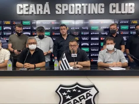 Presidente do Ceará pede a palavra e expõe futuro de Tiago Nunes após eliminação no Estadual