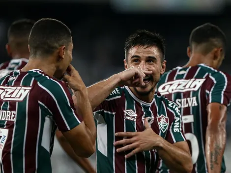 Willian Bigode rasga elogios a torcida do Fluminense após vitória diante do Millonarios