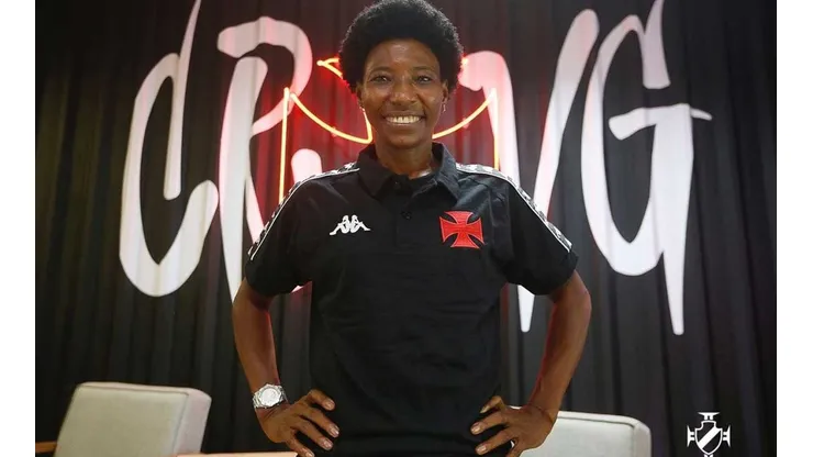Coordenador do time feminino do Vasco fala sobre escolha de Pretinha para comissão técnica: "Planejamento"