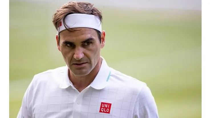 Federer competiu em Wimbledon no ano passado