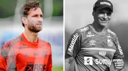 Montagem: fotos de Alexandre Vidal/CRF e Pedro Ernesto Guerra Azevedo/Santos