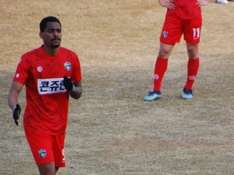 Júnior Batista, atacante ex-Ferroviário-CE, projeta brigar pelo acesso na Coreia do Sul