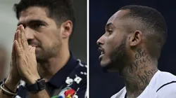 Montagem: fotos de Jorge Rodrigues/AGIF e Stefano Guidi/Getty Images - Atacante Fernando, do Shakhtar, é um dos vários brasileiros que saíram da Ucrânia em meio a conflito com Rússia