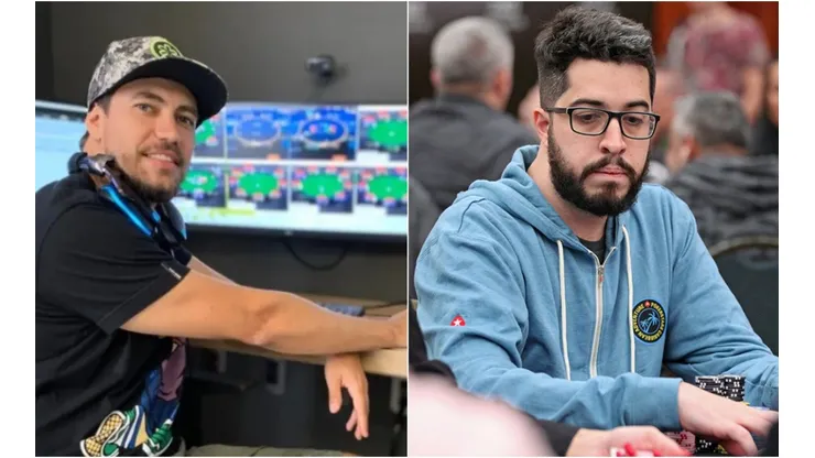 Raphael Perfeito e Eder Campana garantiram altas premiações (Foto: Acervo pessoal e PokerStars)