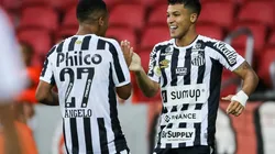 Pedro H. Tesch/AGIF - Marcos Leonardo é o artilheiro do Santos na temporada