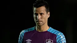 - O goleiro fez a defesa de um pênalti importante na partida de ida