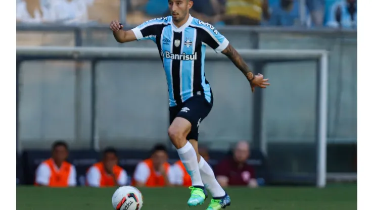 Maxi Franzoi/AGIF. Mathias Villasanti foi atingido durante o ataque e passou a noite em observação no hospital em Porto Alegre.