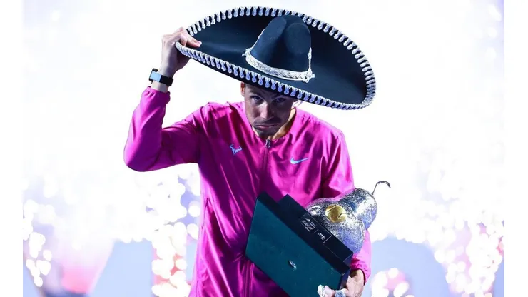 Getty Images - Nadal festeja mais um título na carreira