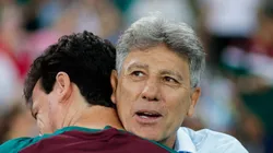 Renato Gaúcho durante jogo contra o Fluminense. Técnico gremista recebe dois reforços.