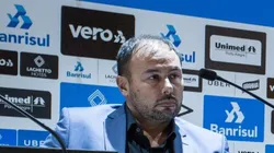Lucas Uebel/Grêmio. CEO afirmou que a equipe não jogará a partida que aconteceria neste sábado.
