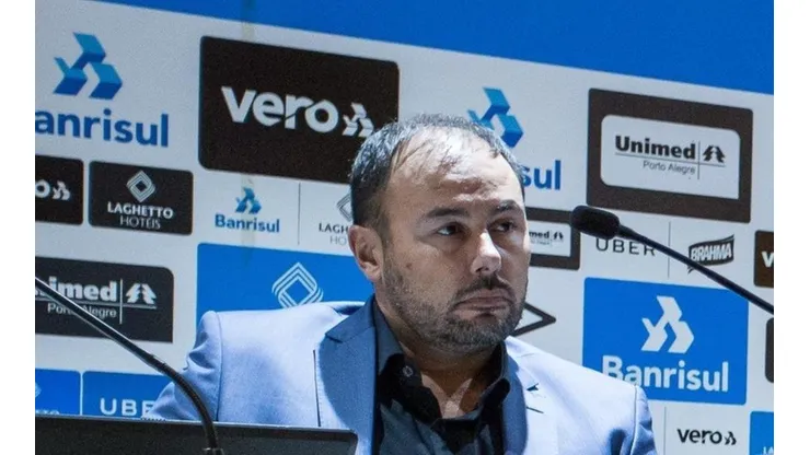 Lucas Uebel/Grêmio. CEO afirmou que a equipe não jogará a partida que aconteceria neste sábado.