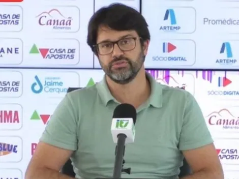 Bellintani vai aos microfones, lamenta atentado e comenta possibilidade de renunciar ao cargo no Bahia