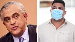 Montagem: Fotos de Reprodução/ESPN e Gustavo Aleixo/Cruzeiro - Petraglia criticou SAFs de Vasco, Botafogo e Cruzeiro de Ronaldo