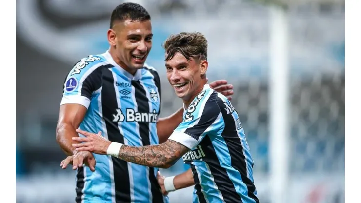 Foto: Lucas Uebel/Grêmio/Divulgação - O jogador quer atuar no Grêmio ao lado de Diego Souza e Ferreira