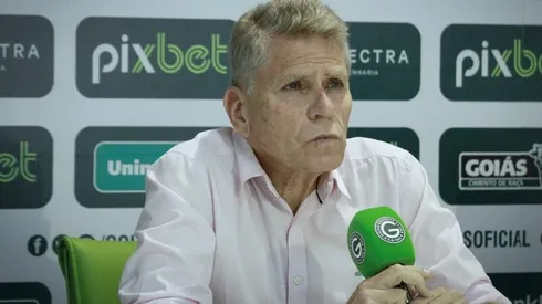 Foto: (Rosiron Rodrigues/Goiás E.C.) - Paulo Autuori foi oficialmente apresentado como novo coordenador técnico do Goiás nesta quinta (24)