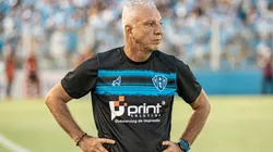 Foto: (Flickr Oficial Paysandu/John Wesley/Paysandu) - Márcio Fernandes concedeu entrevista coletiva no Paysandu nesta quinta (24)