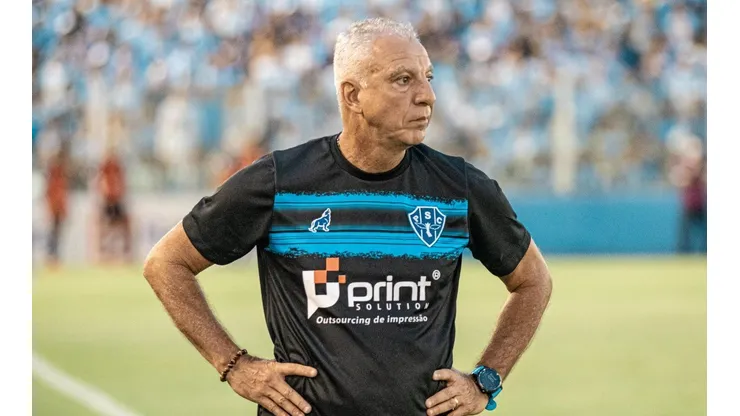 Foto: (Flickr Oficial Paysandu/John Wesley/Paysandu) - Márcio Fernandes concedeu entrevista coletiva no Paysandu nesta quinta (24)