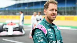 Michael Regan/Getty Images - Sebbastian Vettel se posiciona sobre GP da Rússia