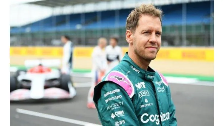Michael Regan/Getty Images - Sebbastian Vettel se posiciona sobre GP da Rússia