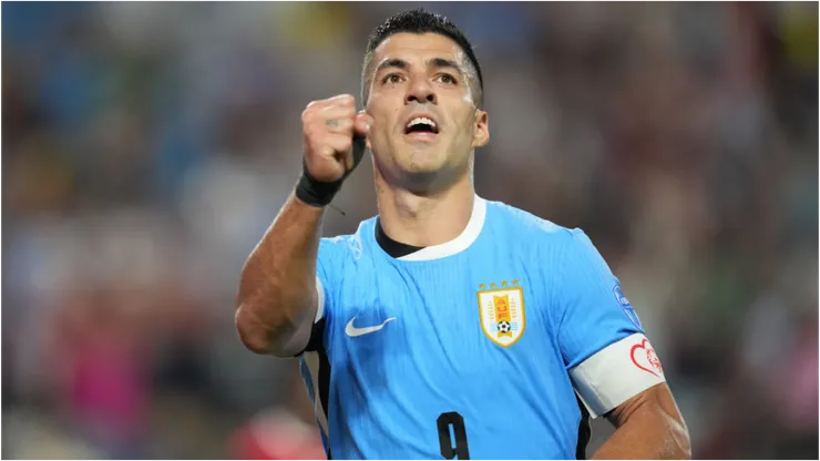 Foto: Grant Halverson/Getty Images - Luís Suárez comemorando gol