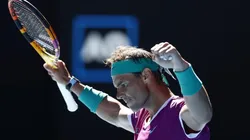Foto: Getty Images - Rafael Nadal comemora vitória sobre Yannick Hanfmann.