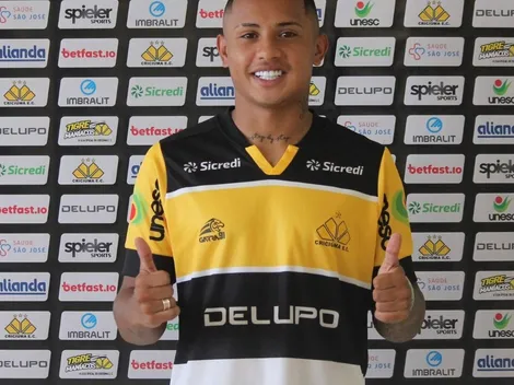 Com acesso na conta em 2021, Criciúma apresenta Gui Azevedo, que manda recado para o torcedor